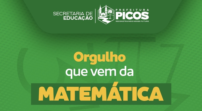 Alunos da Rede Municipal de Picos recebem Menção Honrosa na OBMEP
