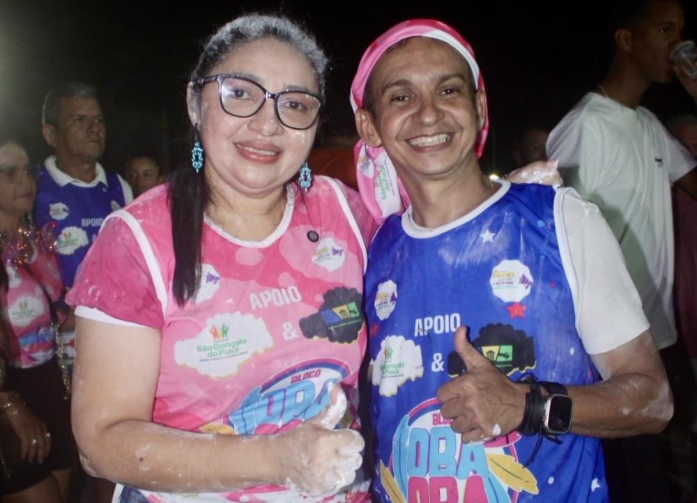 Tradicional Bloco Oba Oba anima Carnaval de São Gonçalo do Piauí