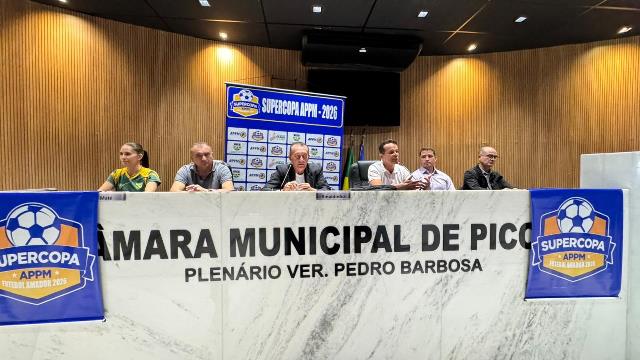 Esporte Clube de Picos enfrentará seleções de Dom Expedito Lopes e de Geminiano na 1ª Fase da 4ª Supercopa APPM