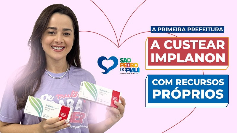 Prefeitura de São Pedro do Piauí realiza primeiro implante do Implanon e amplia acesso a método contraceptivo de longa duração