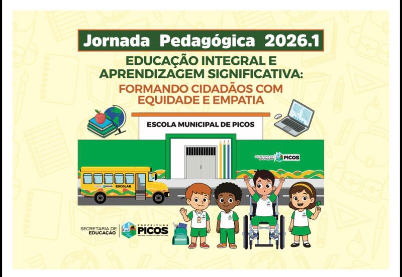 PICOS | Construção de estratégias pedagógicas com base em dados será destaque na Jornada Pedagógica 2026.1