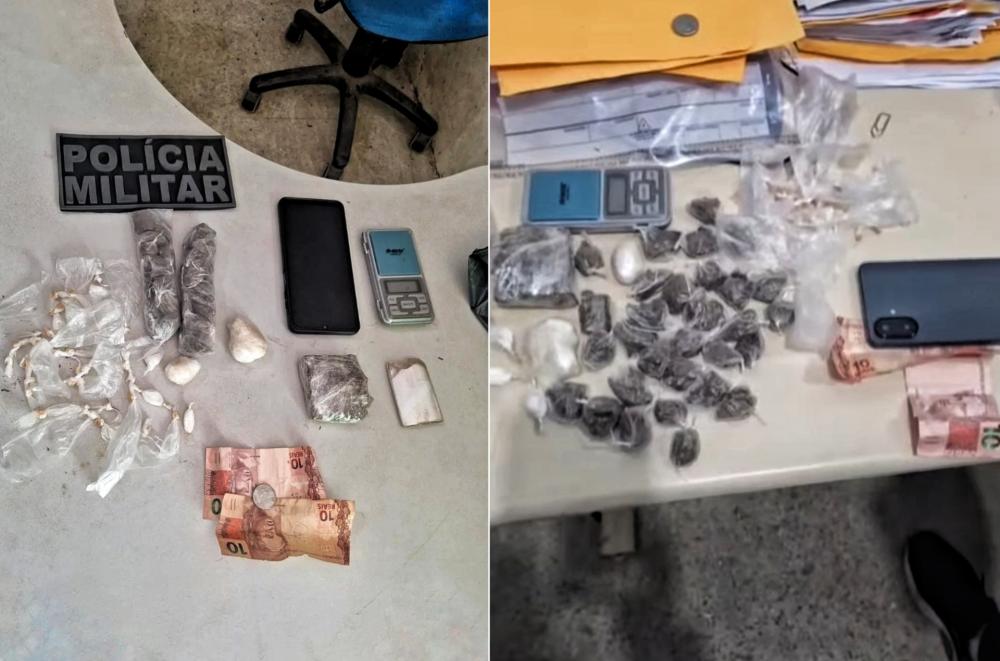 Polícia Militar apreende drogas e balança de precisão durante rondas em Amarante