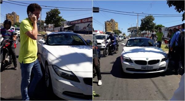 Idoso de 61 anos é atropelado por BMW na zona sul de Teresina; motorista abandona o veículo e foge do local