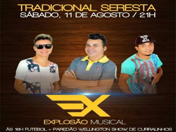 Explosão Musical animará a tradicional seresta da comunidade Lagoa do Canto 