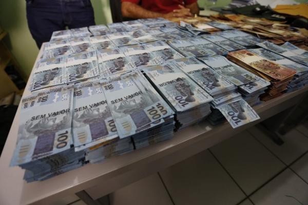 Polícia Civil apreende quase R$ 3 milhões em notas falsas na zona leste de Teresina