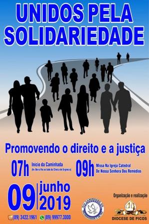 Diocese de Picos Lança a 14ª Caminhada da Solidariedade e da paz neste sábado