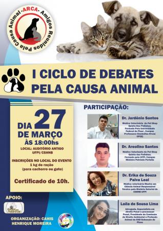 Centro Acadêmico de História da UFPI realiza I ciclo de debates pela causa animal