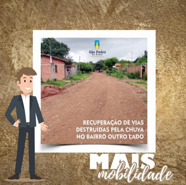 Infraestrutura | Prefeitura restaura trechos de estradas destruídos pela chuva 