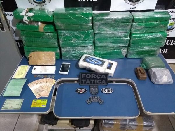 Polícia realiza maior apreensão de drogas do ano em Picos
