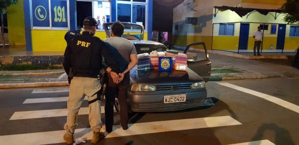 Picos: Homem é preso transportando cocaína avaliada em mais de R$ 1 milhão