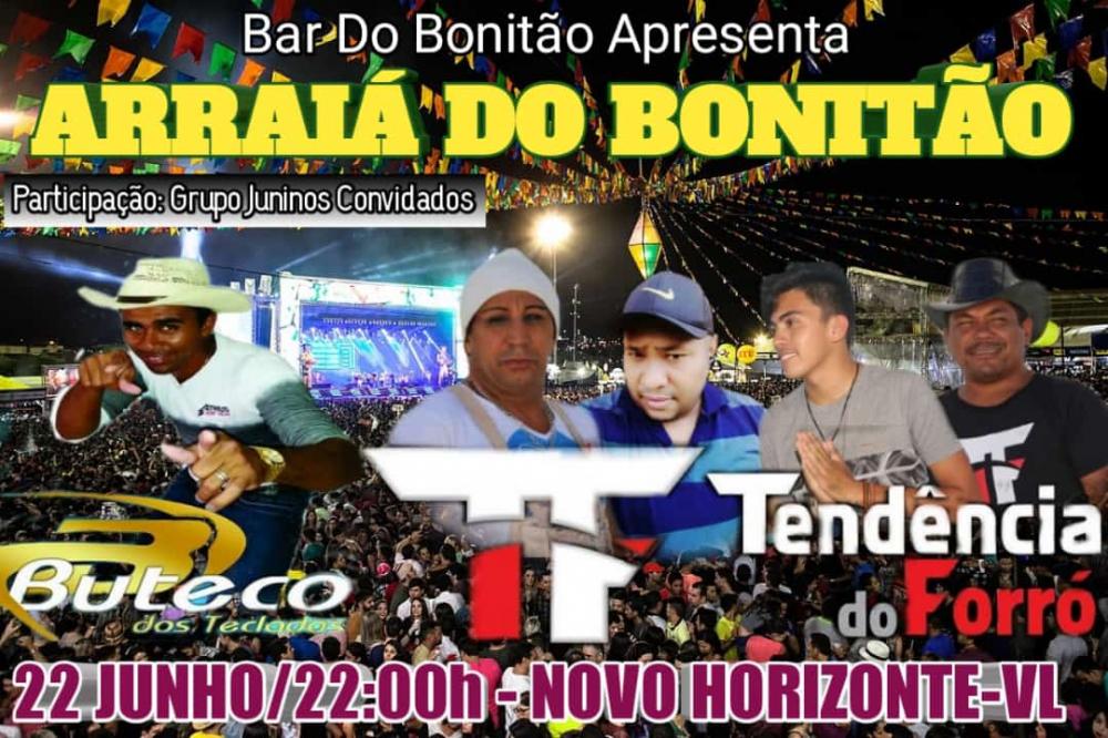 O Arraia do Bonitão promovem o mega show em Valença do Piauí