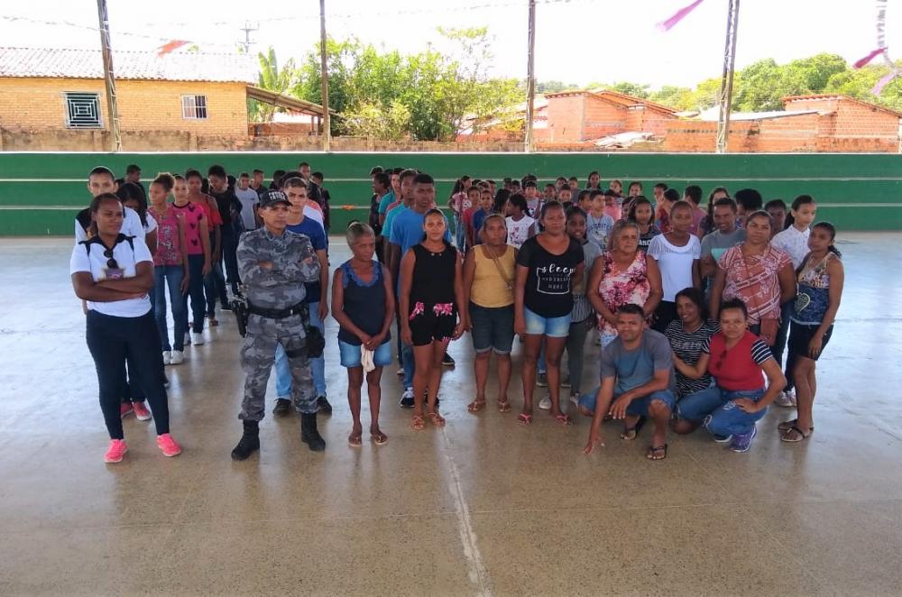 Pelotão Mirim inicia atividades na cidade de Regeneração; imagens