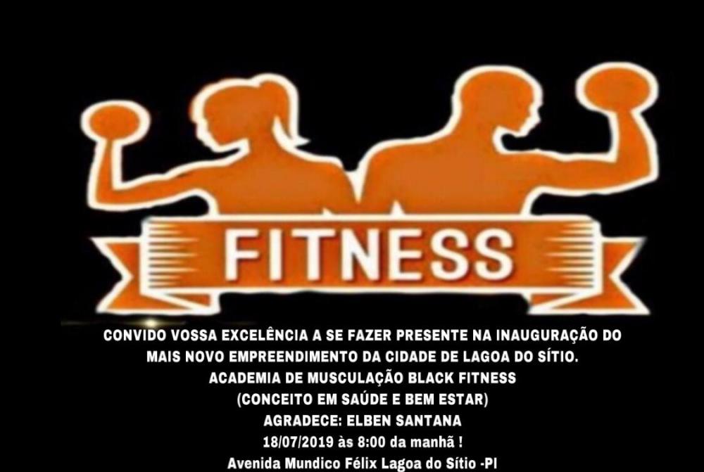 Inauguração da academia Fitness em Lagoa do Sitio