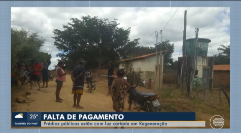 Prefeitura de Regeneração não paga conta de energia de órgãos públicos e moradores sofrem consequências