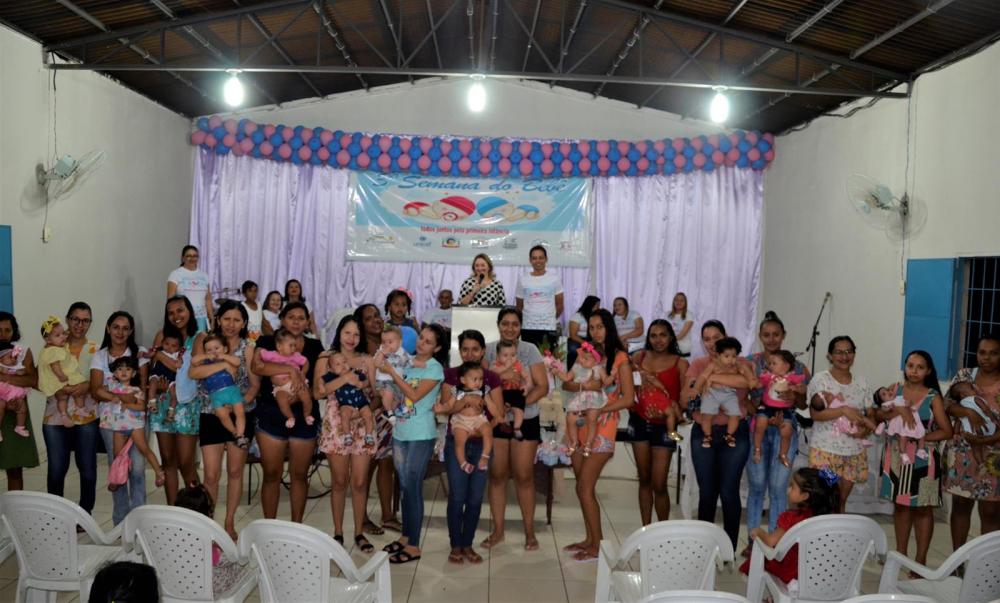 Secretaria de Saúde de Hugo Napoleão realiza 3ª Semana do Bebê