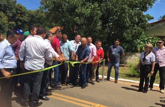 Governador Wellington Dias Inaugurou obras no município de Jardim do Mulato ao lado de Prefeito Airton Veloso