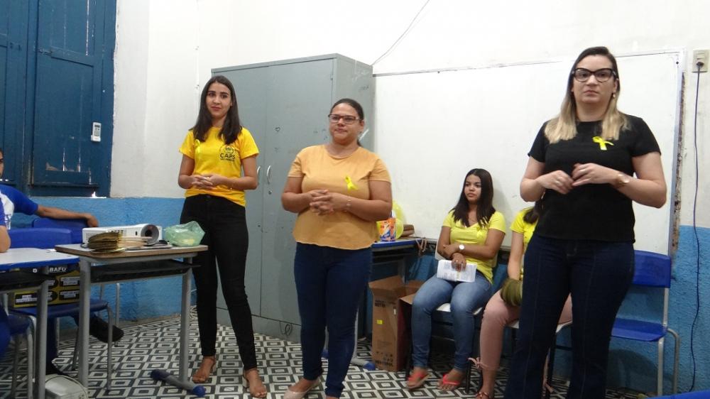 São Pedro | CAPS realiza roda de conversa para alunos abordando o tema “prevenção ao suicídio”