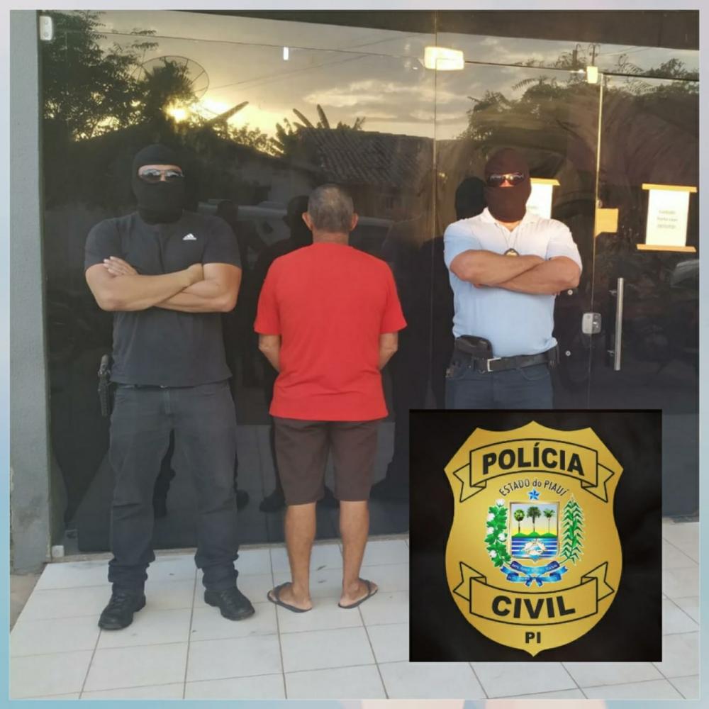 Polícia Civil de Piripiri prende homicida foragido de São Paulo