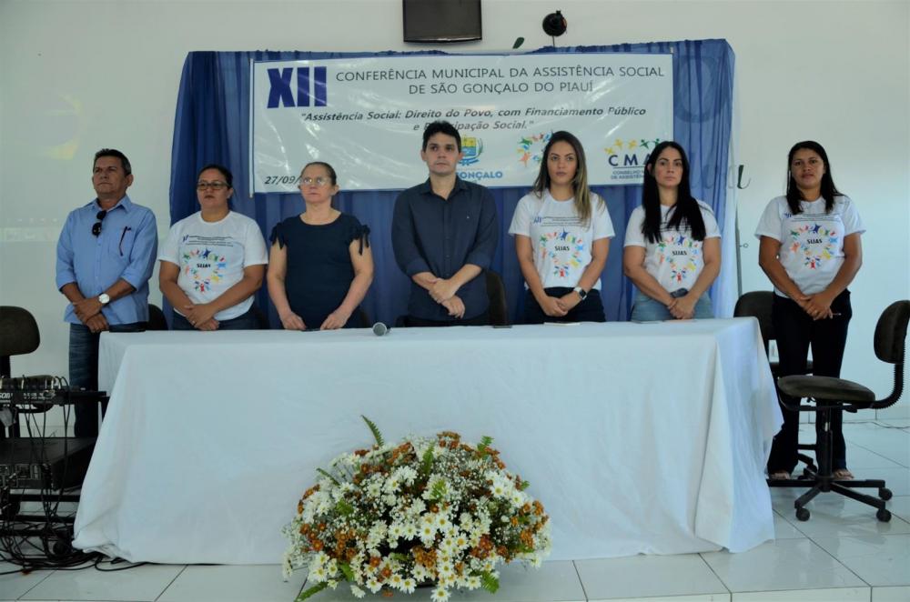 Prefeitura de São Gonçalo do Piauí realiza 12ª Conferência Municipal de Assistência Social