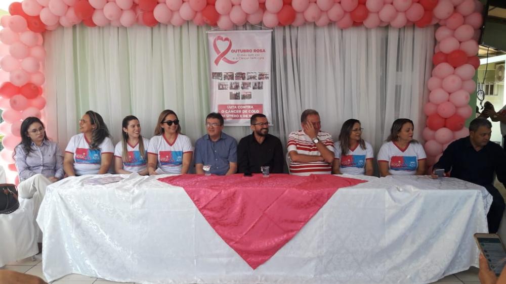 SMS realiza abertura oficial da campanha do “Outubro Rosa”