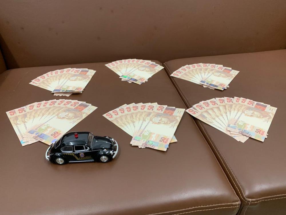 Polícia Federal apreende R$ 3 mil em cédulas falsas na em Teresina