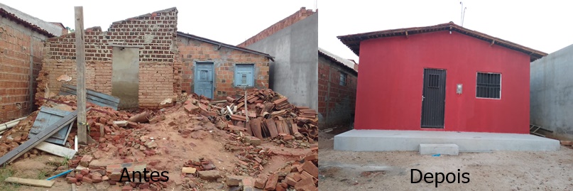Cáritas Diocesana de Picos entrega casa para família que estava em situação de risco