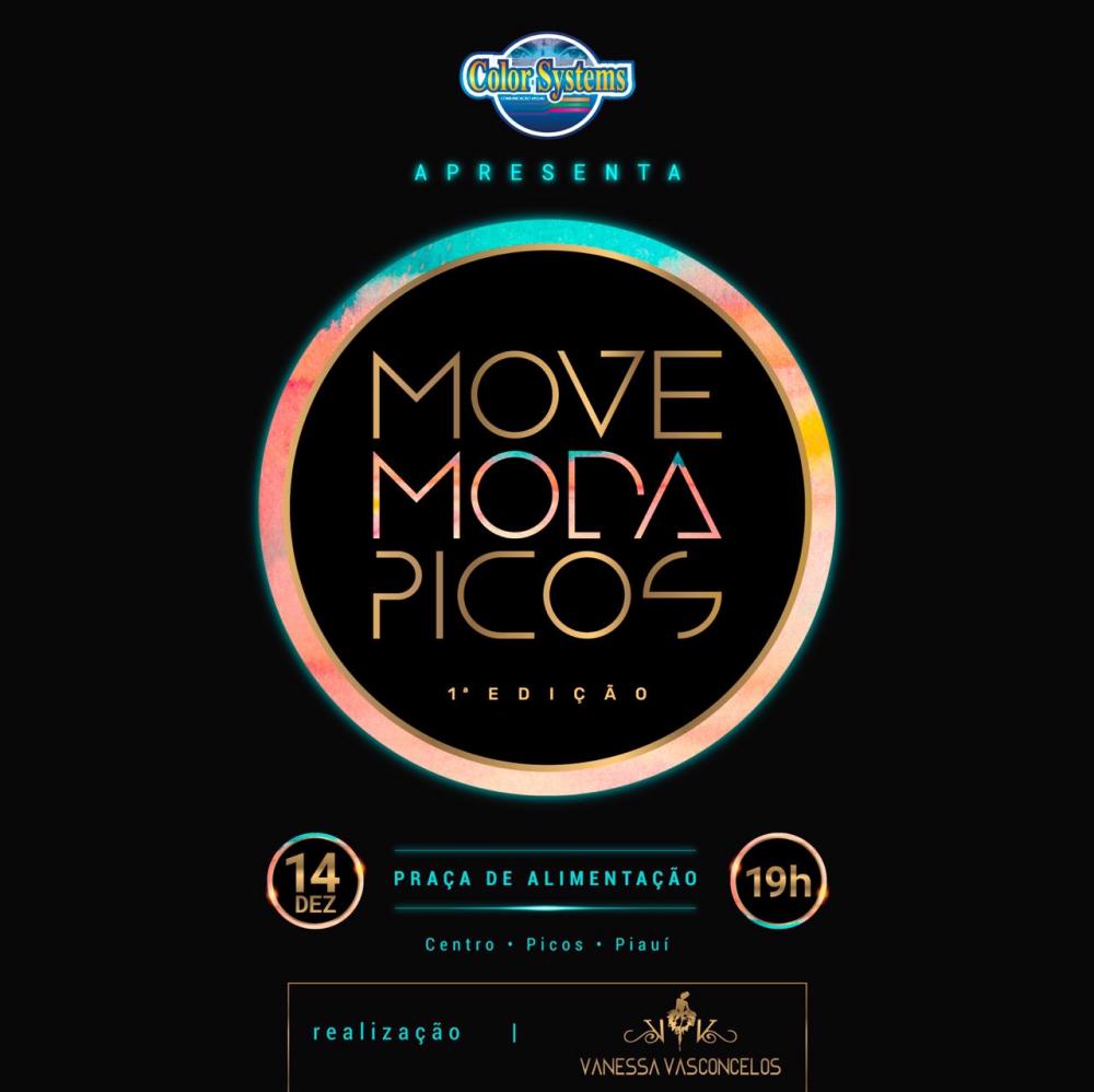 Primeiro Move moda Picos acontece dia 14 de dezembro
