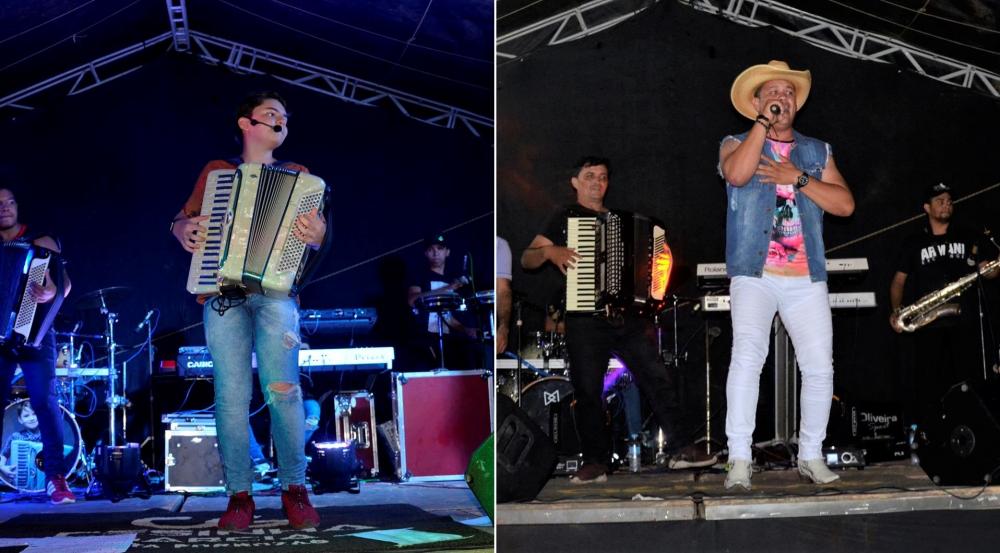Show com Cesinha Garcia e Forró Bandido marca encerramento de festejo em bairro de Jardim do Mulato; imagens