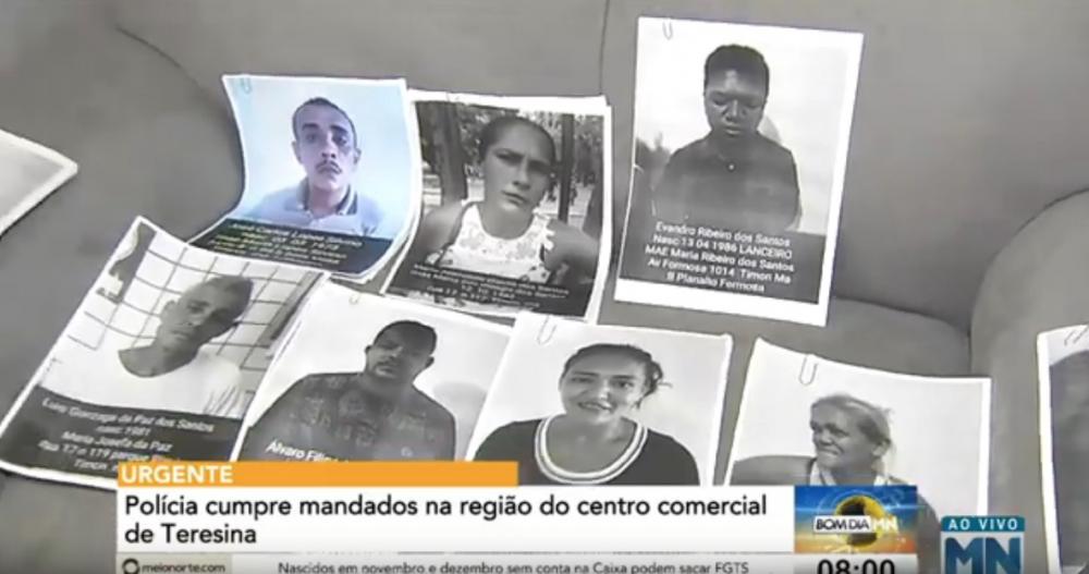 Polícia prende oito mulheres na Operação Lanceiros no centro de Teresina