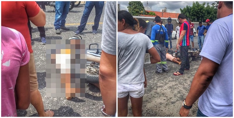 Bandido é baleado na cabeça na frente da UDI Jockey em Teresina
