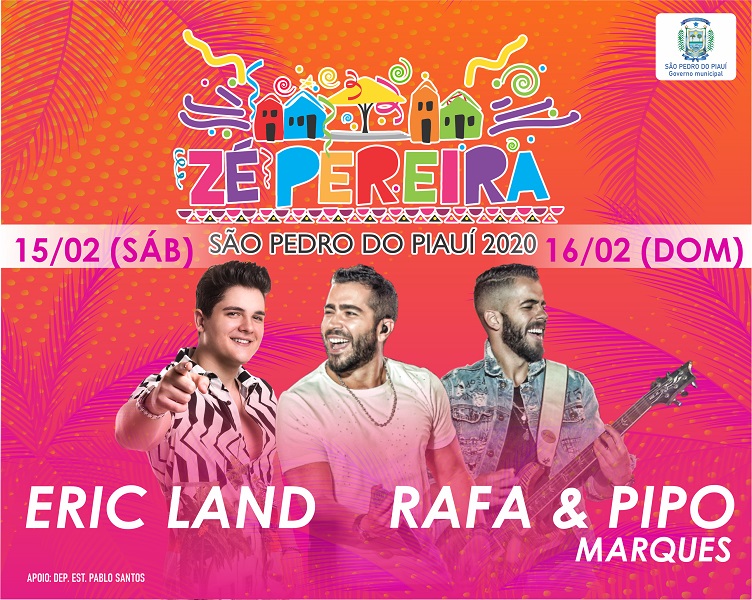 Zé Pereira 2020 | Prefeitura de São Pedro confirma atrações oficiais para maior prévia carnavalesca da região